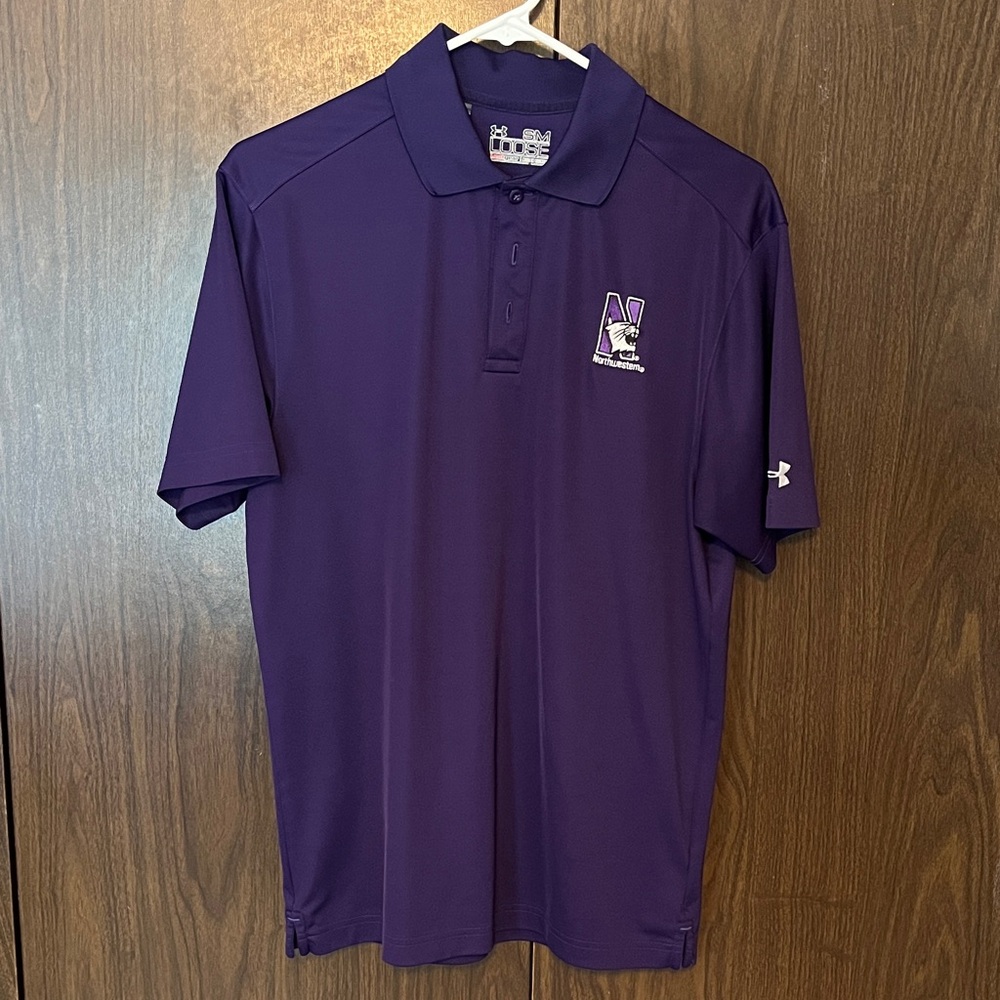 Northwestern University Under Armour Men's Polo Shirt